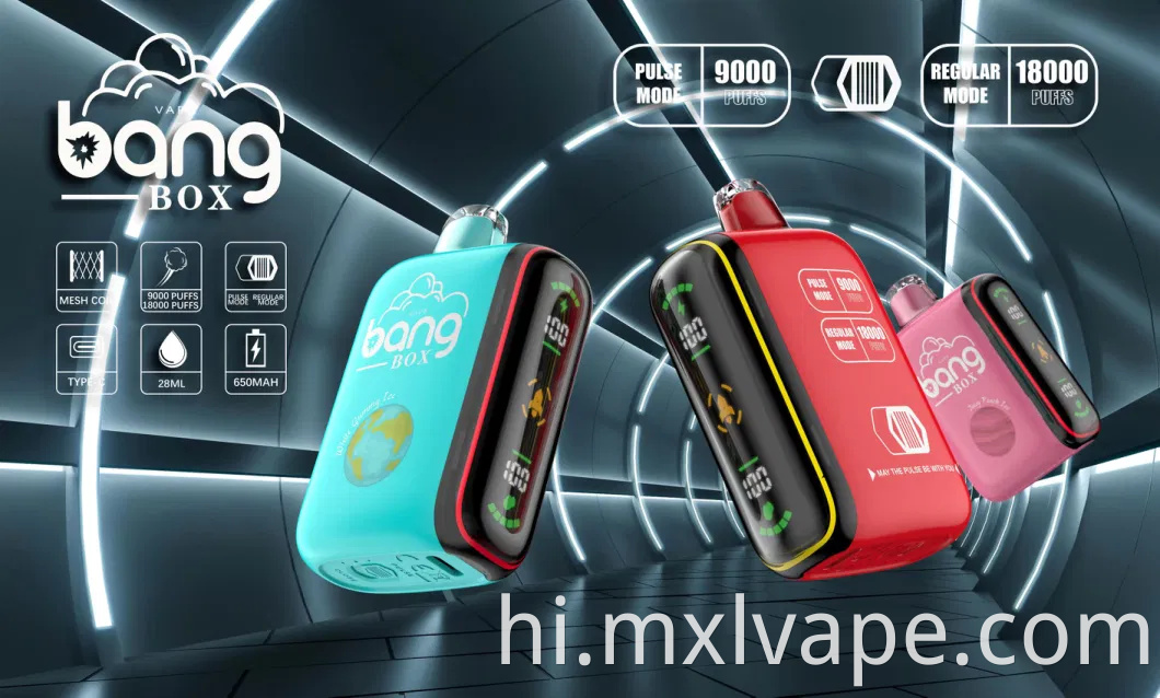 थोक मूल्य डिस्पोजेबल vape पॉड बैंग बॉक्स 9000-18000 पफ्स POCO